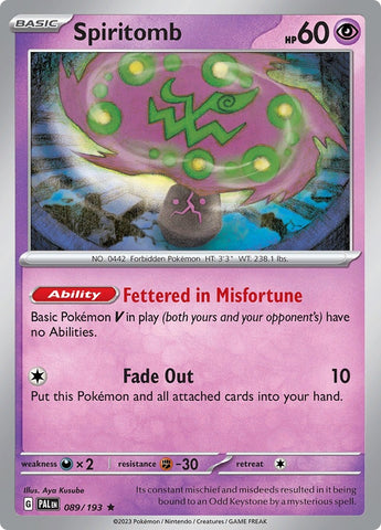 Image for Spiritomb (089/193) (PAL)