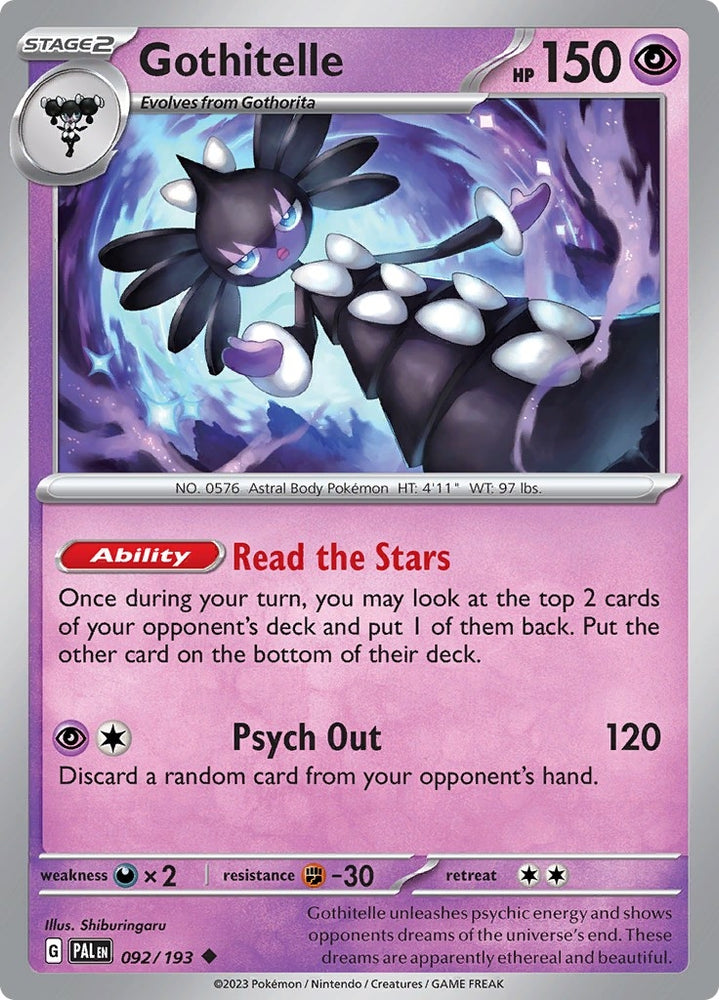 Image for Gothitelle (092/193) (PAL)