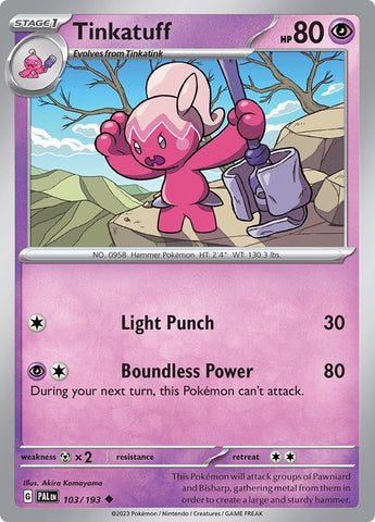 Image for Tinkatuff - 103/193 (103/193) (PAL)
