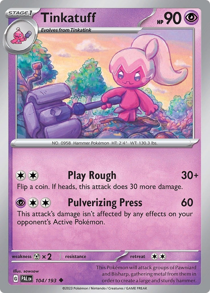 Image for Tinkatuff - 104/193 (104/193) (PAL)