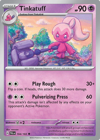 Image for Tinkatuff - 104/193 (104/193) (PAL)