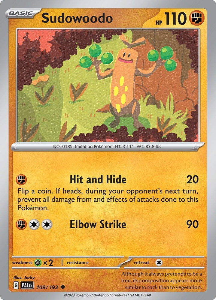 Image for Sudowoodo (109/193) (PAL)