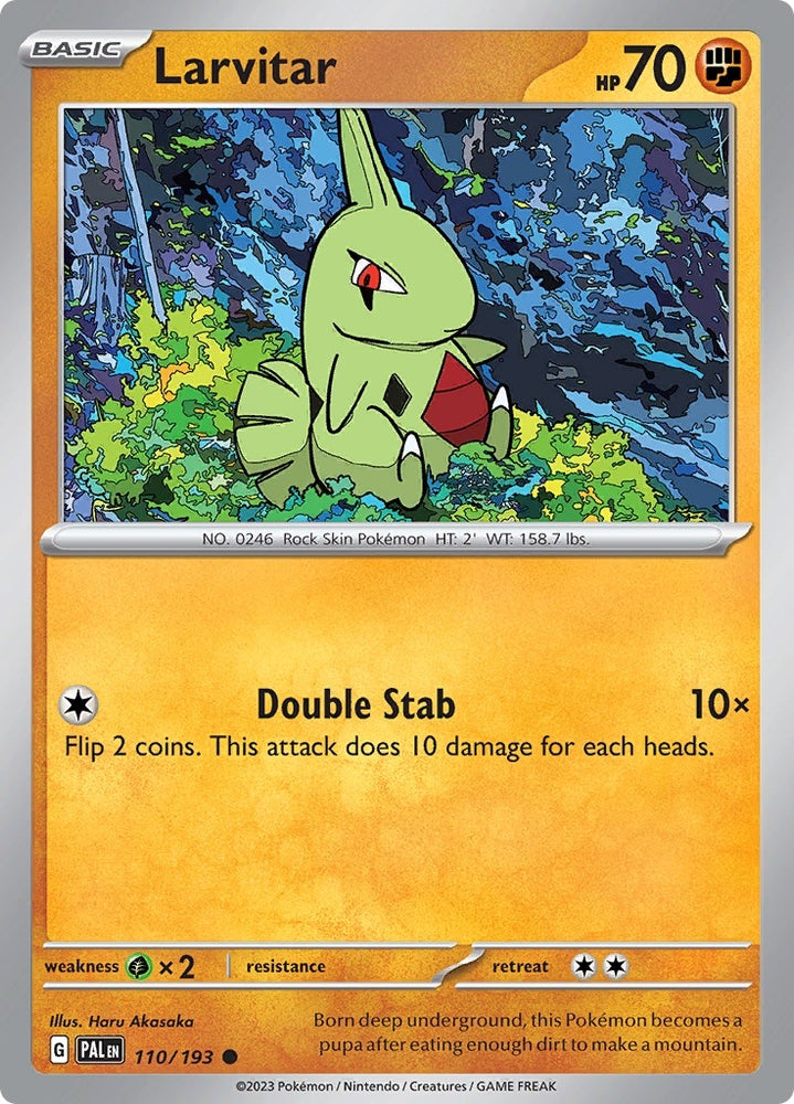 Image for Larvitar (110/193) (PAL)