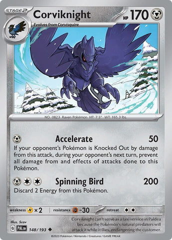 Image for Corviknight (148/193) (PAL)