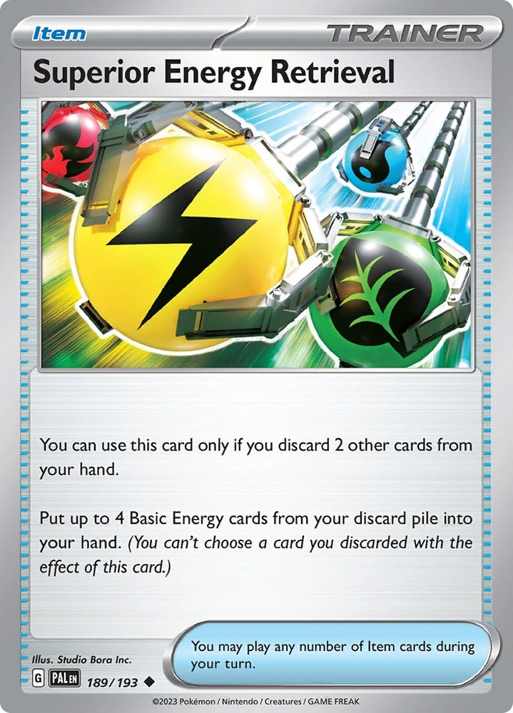 Image for Superior Energy Retrieval - 189/193 (189/193) (PAL)
