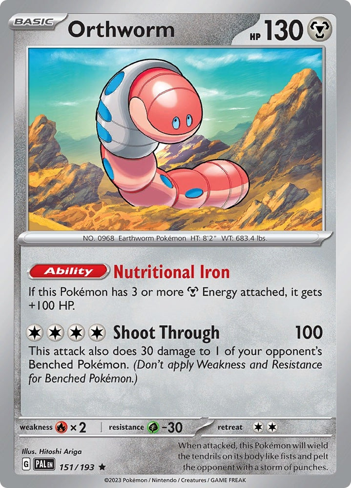 Image for Orthworm (151/193) (PAL)