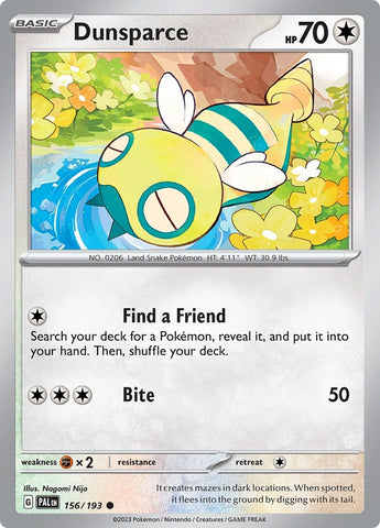 Image for Dunsparce (156/193) (PAL)