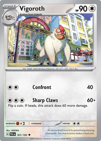 Image for Vigoroth (161/193) (PAL)
