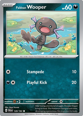 Image for Paldean Wooper - 129/193 (129/193) (PAL)