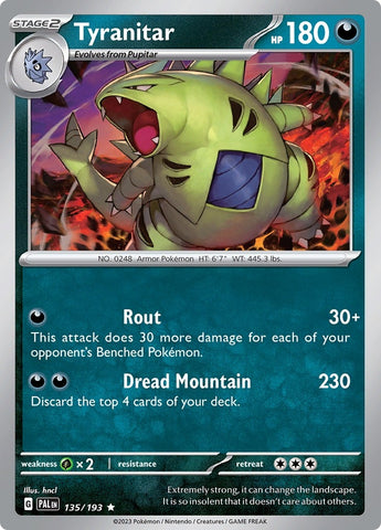 Image for Tyranitar - 135/193 (135/193) (PAL)