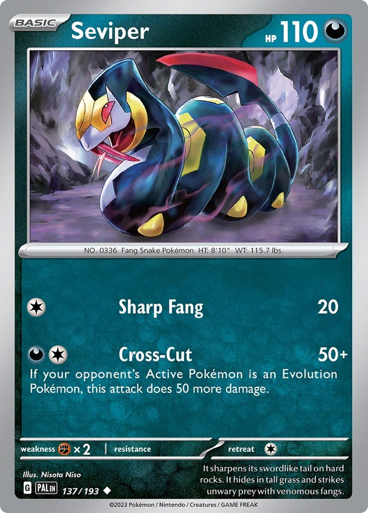 Image for Seviper (137/193) (PAL)