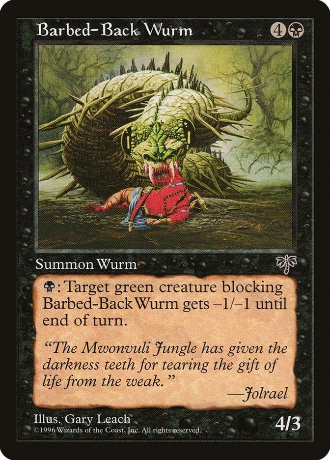 Image for Barbed-Back Wurm [Mirage]