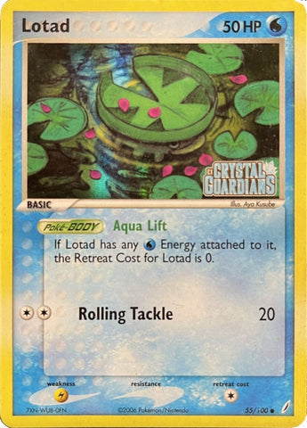 Image for Lotad (55/100) [Crystal Guardians]