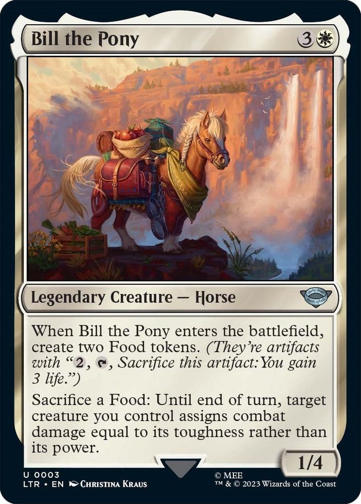 Image for Bill the Pony (3) [Universes Beyond: The Lord of the Rings: Tales of Middle-earth]