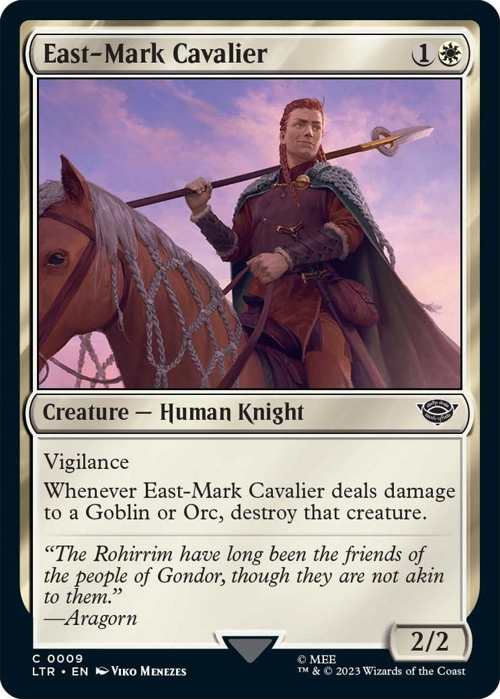 Image for East-Mark Cavalier (9) [Universes Beyond: The Lord of the Rings: Tales of Middle-earth]