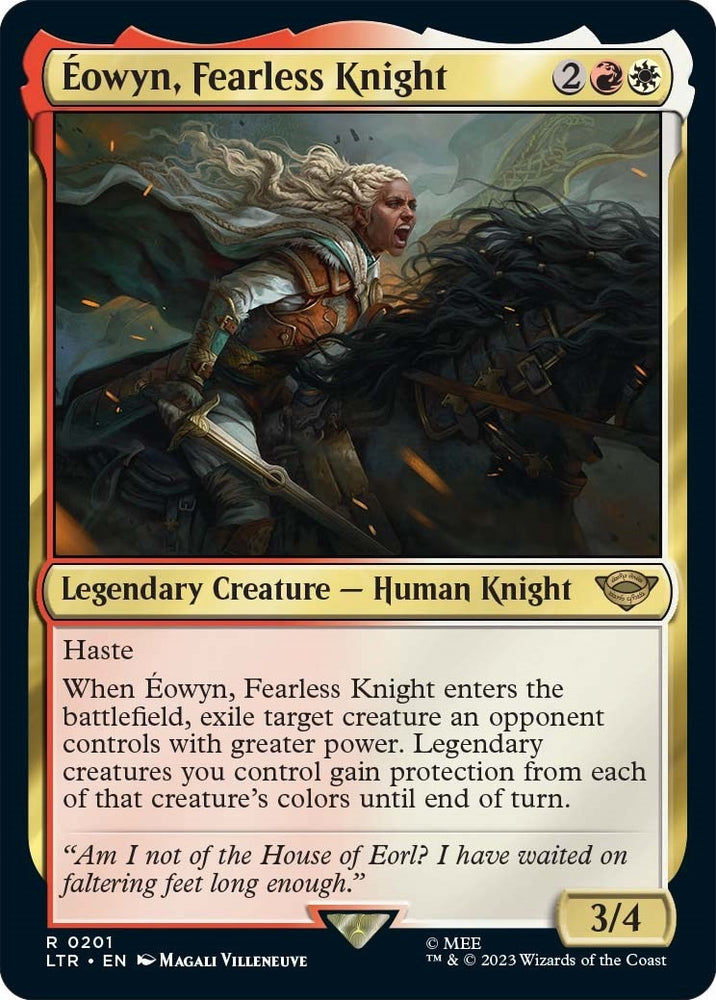Image for Eowyn, Fearless Knight (201) [Universes Beyond: The Lord of the Rings: Tales of Middle-earth]