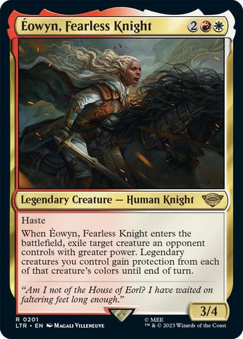Image for Eowyn, Fearless Knight (201) [Universes Beyond: The Lord of the Rings: Tales of Middle-earth]