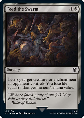 Image for Feed the Swarm (200) [Commander: The Lord of the Rings: Tales of Middle-earth]