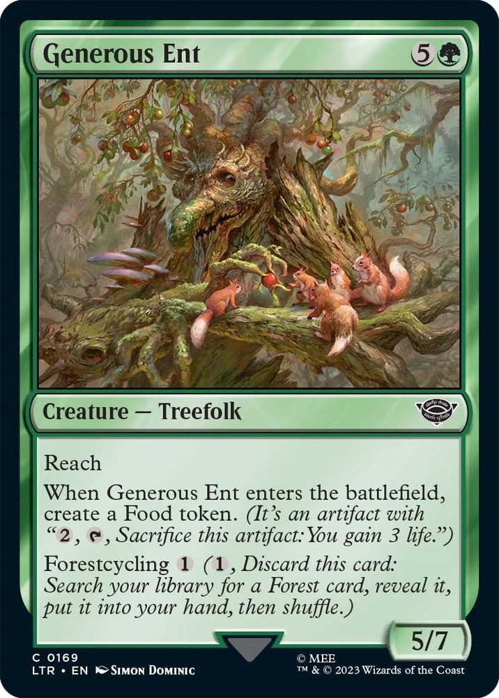 Image for Generous Ent (169) [Universes Beyond: The Lord of the Rings: Tales of Middle-earth]