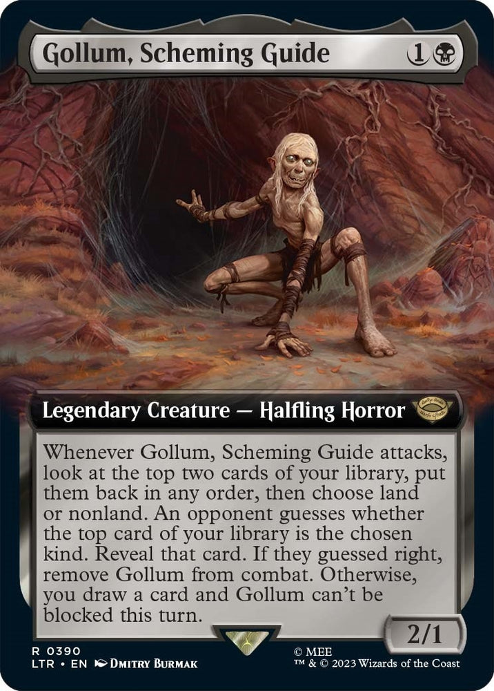 Image for Gollum, Scheming Guide (Extended Art) (390) [Universes Beyond: The Lord of the Rings: Tales of Middle-earth]