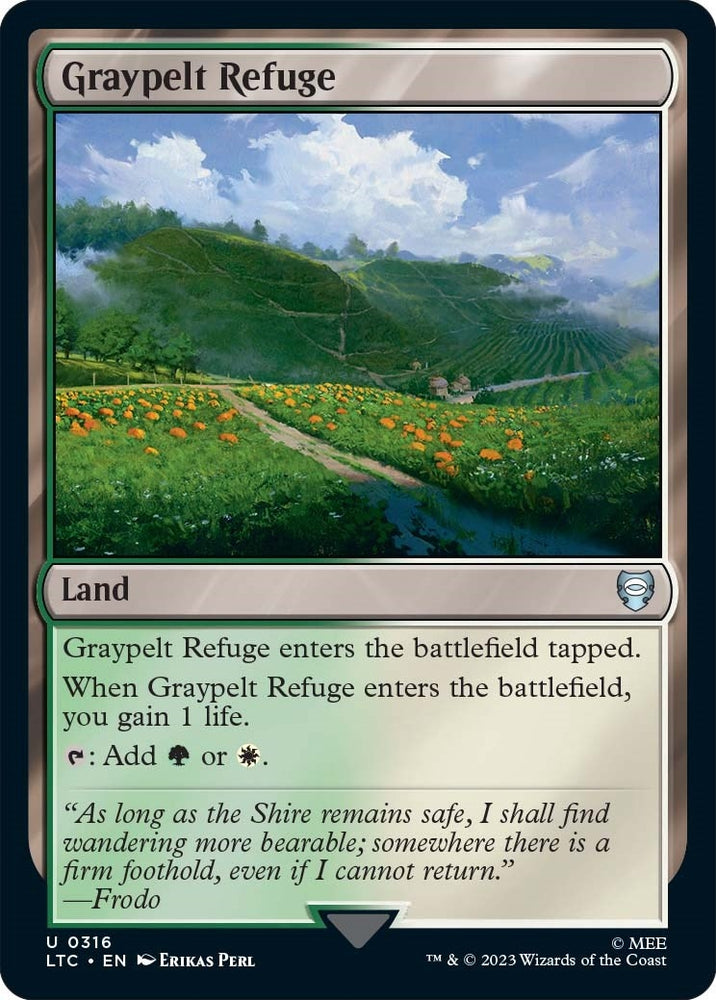Image for Graypelt Refuge (316) [Commander: The Lord of the Rings: Tales of Middle-earth]