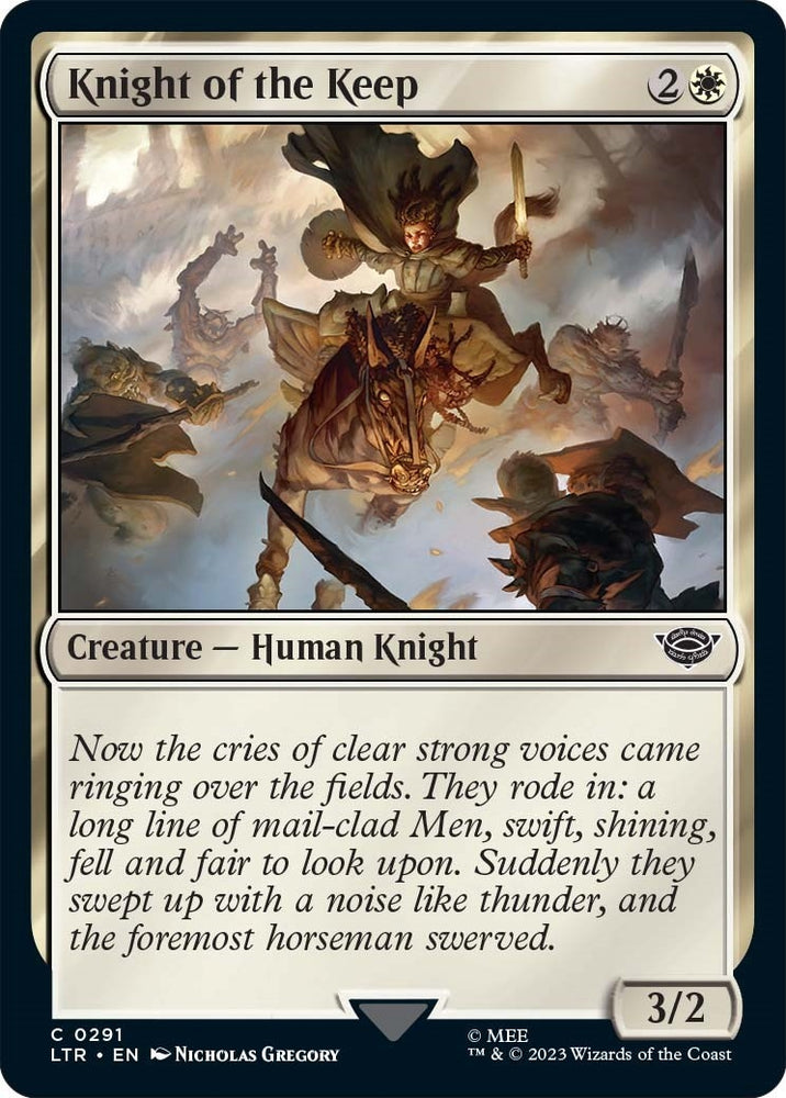 Image for Knight of the Keep (291) [Universes Beyond: The Lord of the Rings: Tales of Middle-earth]
