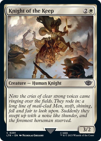 Image for Knight of the Keep (291) [Universes Beyond: The Lord of the Rings: Tales of Middle-earth]
