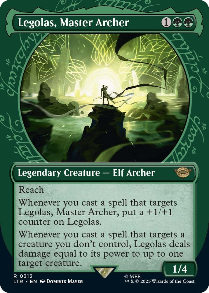 Image for Legolas, Master Archer (Showcase) (313) [Universes Beyond: The Lord of the Rings: Tales of Middle-earth]