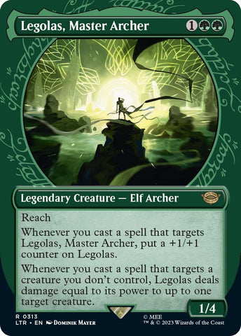 Image for Legolas, Master Archer (Showcase) (313) [Universes Beyond: The Lord of the Rings: Tales of Middle-earth]
