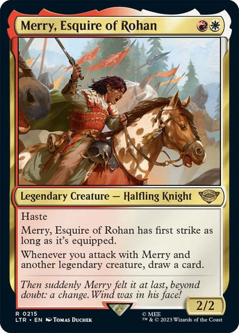 Image for Merry, Esquire of Rohan (215) [Universes Beyond: The Lord of the Rings: Tales of Middle-earth]