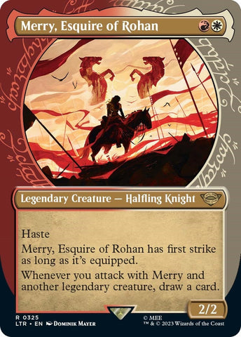 Image for Merry, Esquire of Rohan (Showcase) (325) [Universes Beyond: The Lord of the Rings: Tales of Middle-earth]