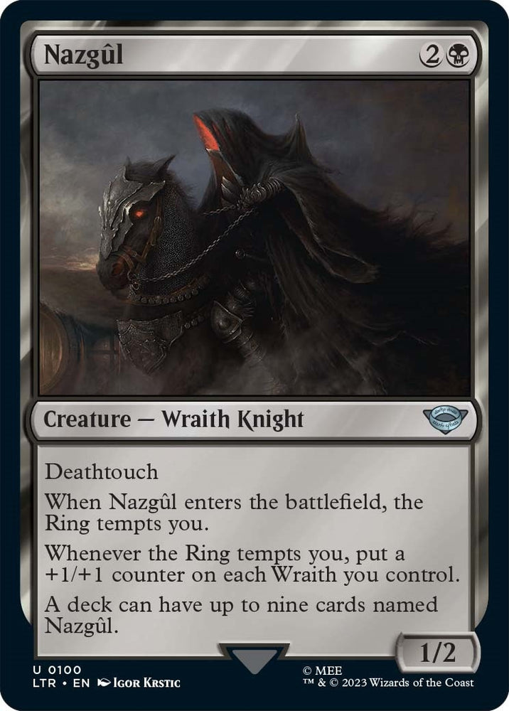 Image for Nazgul (0100) (100) [Universes Beyond: The Lord of the Rings: Tales of Middle-earth]