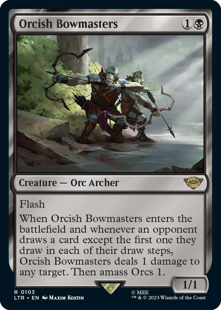 Image for Orcish Bowmasters (103) [Universes Beyond: The Lord of the Rings: Tales of Middle-earth]