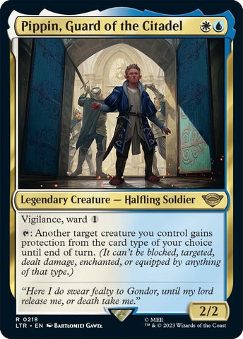 Image for Pippin, Guard of the Citadel (218) [Universes Beyond: The Lord of the Rings: Tales of Middle-earth]