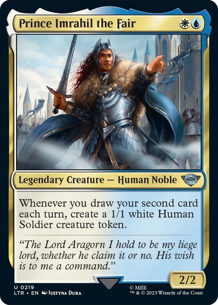 Image for Prince Imrahil the Fair (219) [Universes Beyond: The Lord of the Rings: Tales of Middle-earth]
