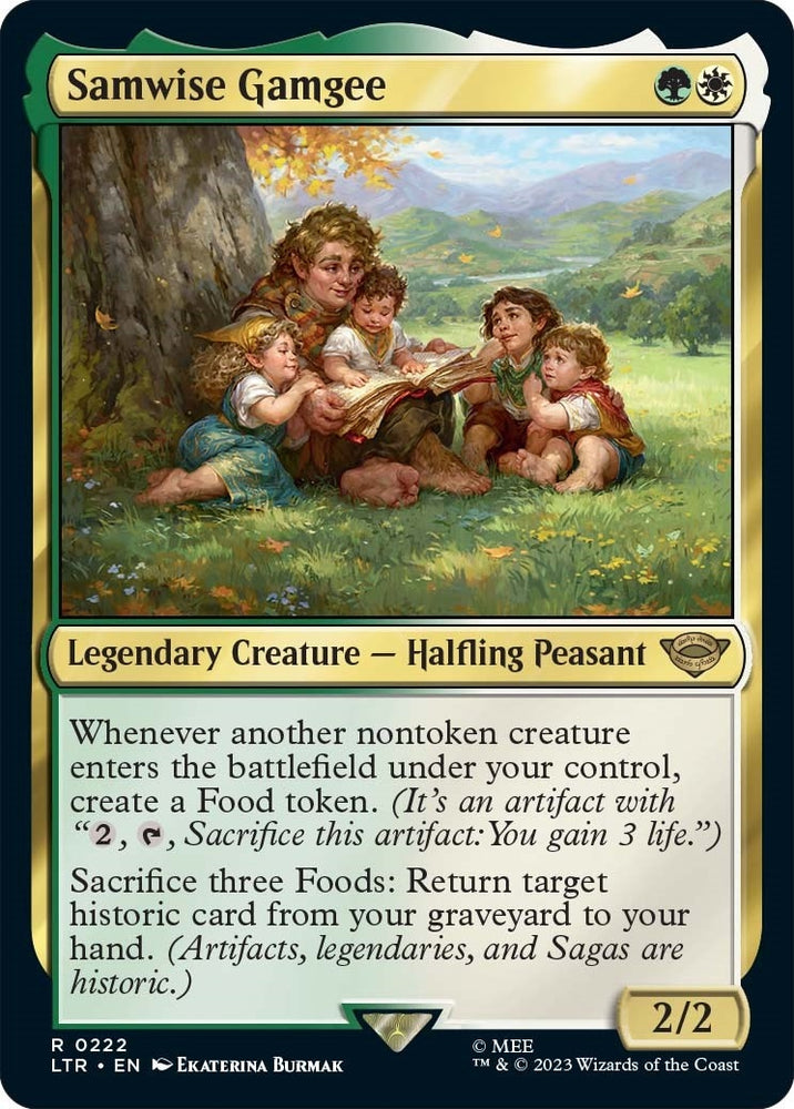 Image for Samwise Gamgee (222) [Universes Beyond: The Lord of the Rings: Tales of Middle-earth]