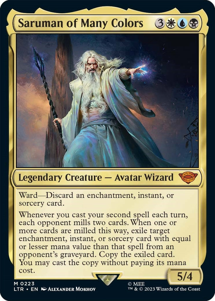 Image for Saruman of Many Colors (223) [Universes Beyond: The Lord of the Rings: Tales of Middle-earth]