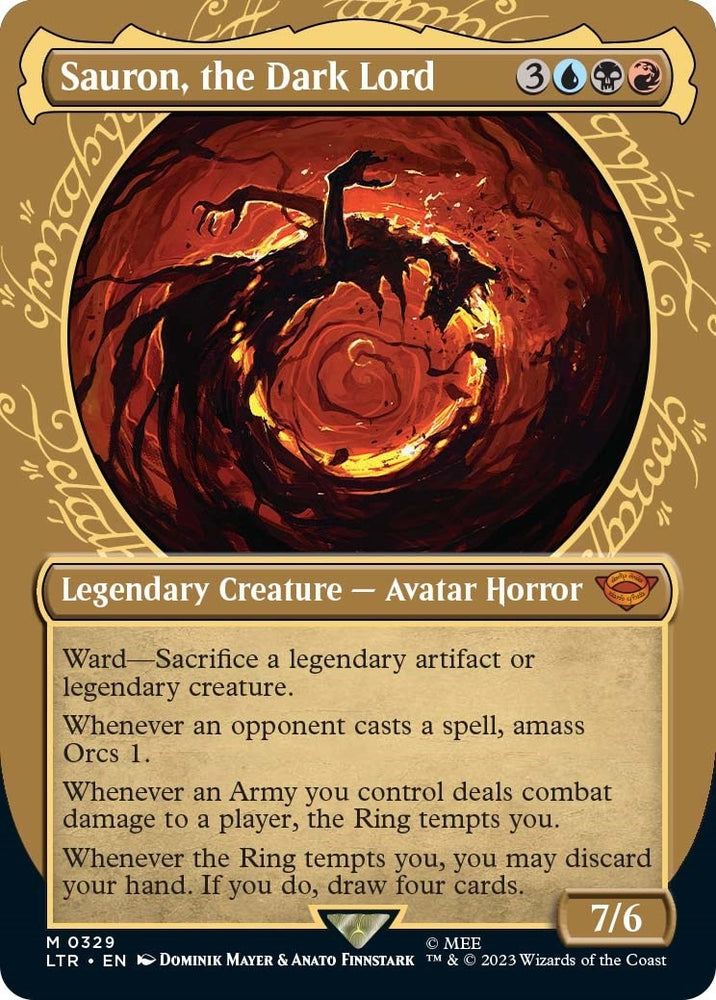 Image for Sauron, the Dark Lord (Showcase) (329) [Universes Beyond: The Lord of the Rings: Tales of Middle-earth]