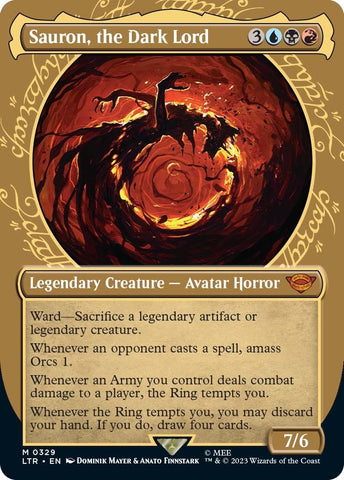 Image for Sauron, the Dark Lord (Showcase) (329) [Universes Beyond: The Lord of the Rings: Tales of Middle-earth]