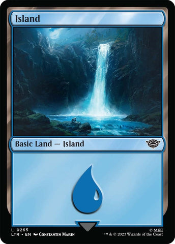 Image for Island (0265) (265) [Universes Beyond: The Lord of the Rings: Tales of Middle-earth]