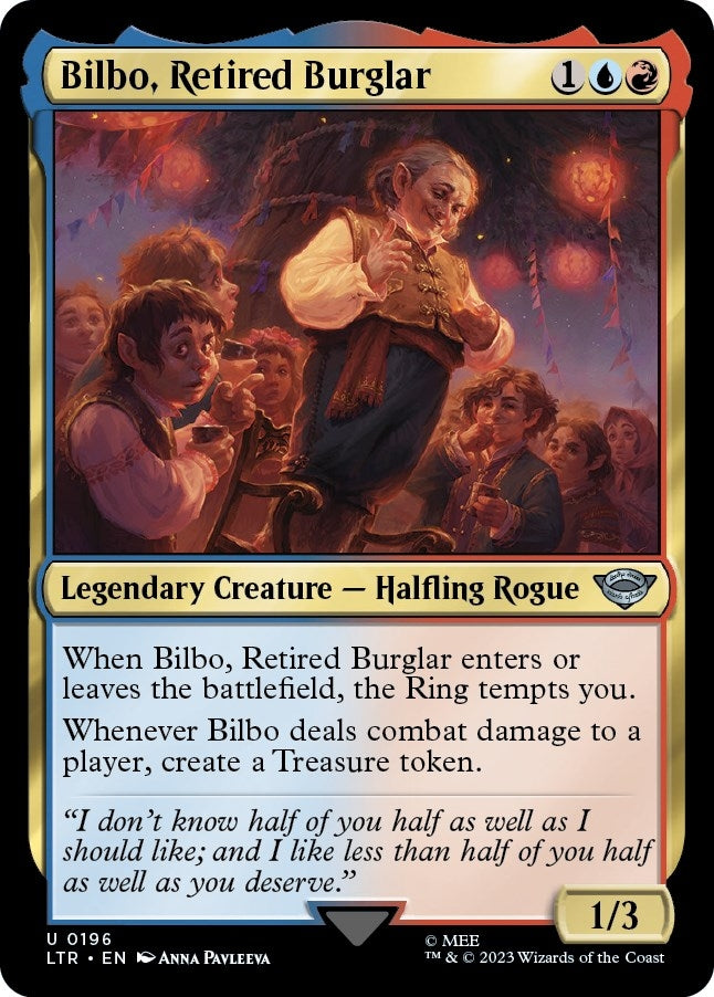 Image for Bilbo, Retired Burglar (196) [Universes Beyond: The Lord of the Rings: Tales of Middle-earth]