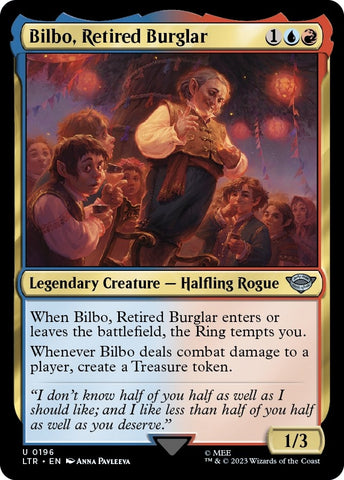Image for Bilbo, Retired Burglar (196) [Universes Beyond: The Lord of the Rings: Tales of Middle-earth]