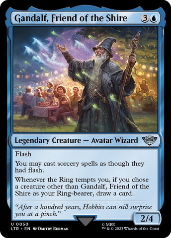 Image for Gandalf, Friend of the Shire (50) [Universes Beyond: The Lord of the Rings: Tales of Middle-earth]
