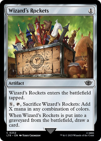 Image for Wizard's Rockets (252) [Universes Beyond: The Lord of the Rings: Tales of Middle-earth]