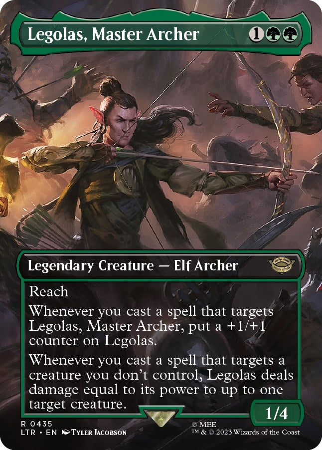 Image for Legolas, Master Archer (Borderless) (435) [Universes Beyond: The Lord of the Rings: Tales of Middle-earth]