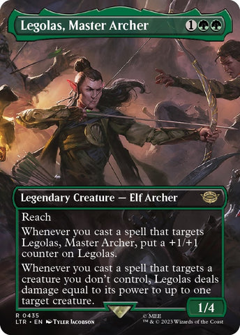 Image for Legolas, Master Archer (Borderless) (435) [Universes Beyond: The Lord of the Rings: Tales of Middle-earth]