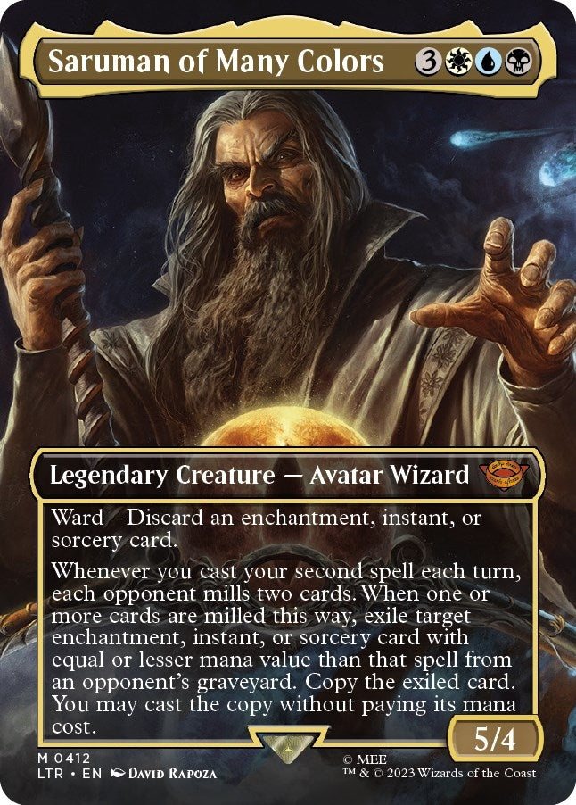 Image for Saruman of Many Colors (Borderless) (412) [Universes Beyond: The Lord of the Rings: Tales of Middle-earth]