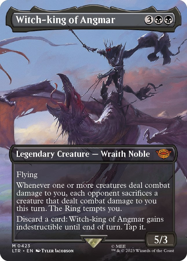 Image for Witch-king of Angmar (Borderless) (423) [Universes Beyond: The Lord of the Rings: Tales of Middle-earth]
