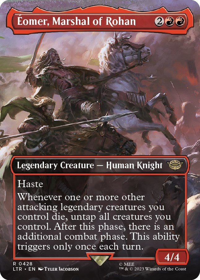 Image for Eomer, Marshal of Rohan (Borderless) (428) [Universes Beyond: The Lord of the Rings: Tales of Middle-earth]