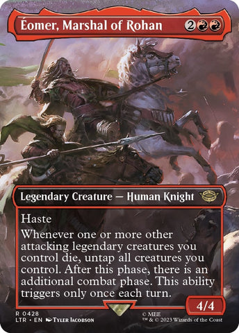 Image for Eomer, Marshal of Rohan (Borderless) (428) [Universes Beyond: The Lord of the Rings: Tales of Middle-earth]
